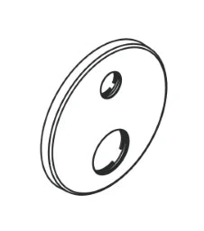 HANSGROHE HG Rosette Wannenmischer Unterputz 150mm chrom – 98791000