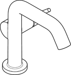 HANSGROHE HG Tecturis S WTM 110 Fine CoolStart mit Push-Open Ablaufgarnitur chrom – 73320000