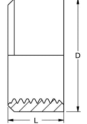 NORDS Nords SchweissmuffeR-203 1/2" Wkst.1.4404 / 316L – 11-0203-04