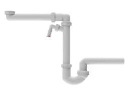 HUTTERER & LECHNER HL126/50 Raumsparsifon DN50x6/4" m. Kgel u. WG-Anschl. – HL126/50