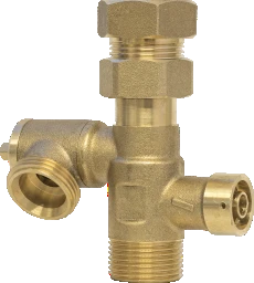 EDER SPIROTECH Wartungseinheit 3/4"AG/IG f.Exp.Gefaess m.drehb.EH 1/4" – 0050307