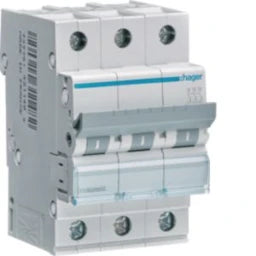 HAGER LS-Schalter 3 polig 6kA C-20A 3M – MCN320