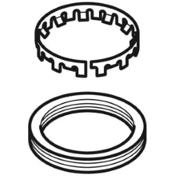 GEBERIT GE Pluvia Ersatz-Set Befestigungsscheibe Pluvia – 240.231.00.1