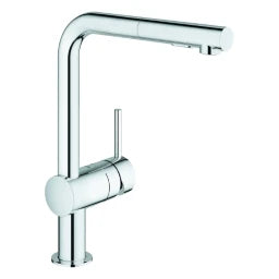 GROHE Grohe Minta EH-Spültischbatterie mit ausziehb.Brause, chrom – 30 274 000