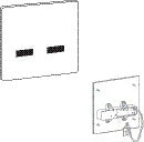 REHAU MEPA Sanicontrol Reparaturset RS620 (Frontpl. + Elektronik) – 18967161900