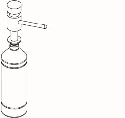 KWC AUSTRIA KWC Tischseifenspender für Flüssigseife chrom – 2000056721