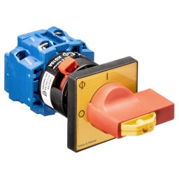 KRAUS&NAIMER Not-Aus-Sch.3-pol.Zentrallochbef.48x48 Ith=20 A,P=5,5 kW(AC23B,400V AC),2,5 mm² – 70011108