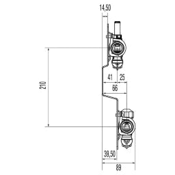 REHAU REHAU Heizkreisverteiler HKV-D Edelstahl 14 Kreise – 13802401200