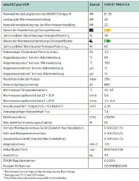 VAILLANT Vaillant atmoTEC VCW 194/4-5 A-H, 20 kW Kombi-Gas-Heizwert Wandgerät Kamin – 0010018756