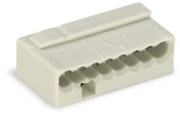 WAGO MICRO Verbindungsklemme 8-polig max. 0,8 mm², hellgrau – 243-308