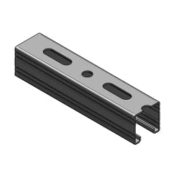 MEFA Montageschiene C-Profil V2A, 45/45/2mm L = 6m – 080005501