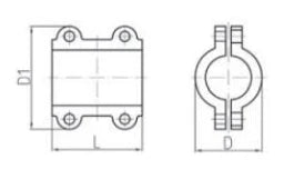 FISCHER GEORG FITTINGS Primofit Dichtschelle kurz Messing 15mm – 775723052