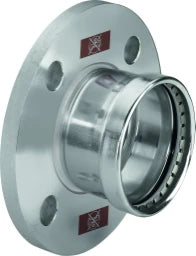 VIEGA Viega Flanschübergang mit SC Temponox XL 1759.1XL in 88,9mm Stahl nichtrostend – 811 266