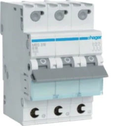 HAGER LS-Schalter 3polig 6kA B-16A 3M QC – MBS316