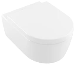 VILLEROY&BOCH V&B Avento Combi-Pack Tiefspül- Wand-WC, spülrandlos + WC-Sitz, weiß CP – 5656HRR1