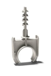 SCHNABL Abstandklemmschelle für Rohr Ø 20mm mit angespritztem Steckdübel – 10800