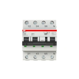 ABB FI/LS-Schalter 3P+N, Typ A, C32, 30mA C 32A/3pol+N/30mA 4TE – 2CSR256140R1324