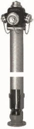 KRAMMER Euro2000 NGG-Überflurhydrant Fig.250 RW0 PN10/16 DN80 RD 1.5m CCB Kopf blau – 5018531