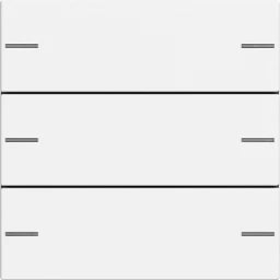 GIRA Wippenset 3f Tastsens.4 System 55 Reinwe iß m – 575327