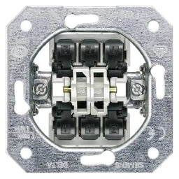 SIEMENS Doppel-Wechselschalter DELTA Geräteeinsatz UP – 5TA2118