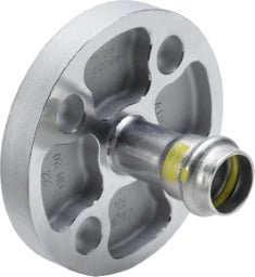 VIEGA Viega Flanschübergang Sanpress Inox G 0259 in 42mm x DN40 Edelstahl – 735 807