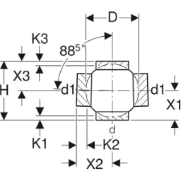 GEBERIT GE PE Doppel-Kugelabzweiger 88,5/180 Gr. d 110/88mm 367285 – 367.285.16.1
