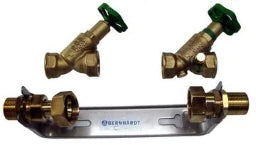BERNHARDT'S WZ Einbaugarnitur 5/4"x1" kplt inkl.Bügel und Ventile – 6301