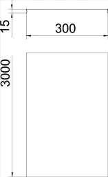 OBO Deckel rastbar für Gitterrinne 300x3000 Stahl bandverzinkt – 6001848
