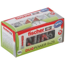 FISCHER DÜBEL Duopower 5 x 25 - VPE=100ST Duopower – 535452