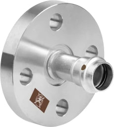 VIEGA Viega Flanschübergang mit SC Temponox 1759.1 in 35mm Stahl nichtrostend – 811 204