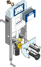 GEBERIT GE Huter Montageelement WWC UP320 oekoBox VE 10 Stk. HU-WC1010-G – HU-WC1011-G