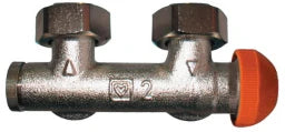 HERZ Herz-3000-Anschlussteil f.Zweirohranl. Fig.3693(91) 3/4" E-Form – 1369391