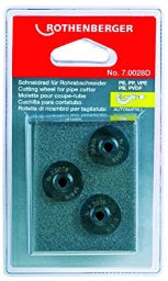 ROTHENBERGER Schneidrad für TUBE CUTTER 42 PRO PVC, 3 Stück – 070028D