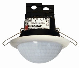 BEG Deckeneinbau Präsenzmelder, Slave, weiß PD4-S-DE, 360° – 92254