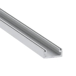 SMARTLED LED-Aufbauprofil MILANO 2m Aluminium eloxiert, BxH 16x7mm – SLPM/1