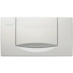 GEBERIT GE Betaetigungsplatte Jazzline, S/S Kunststoff, weiss – 115.222.11.1