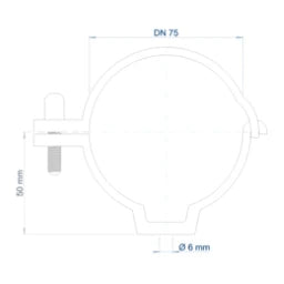 POLOPLAST PO Schraubschelle POLO-KAL DN 75 – 01932