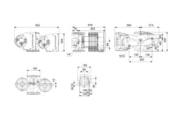 GRUNDFOS Grundfos Flanschpumpe MAGNA3 D 40-120 F 250 1x230V PN6/10 Nr.97924465 – 97924465