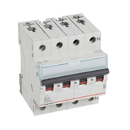 LEGRAND LS-Schalter 10kA B 20A/3pol+N 4TE – 404141