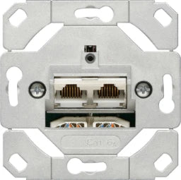 GIRA Netzwerk Cat.6{sub}A{/sub} 2f Einsatz – 245200