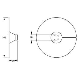 REHAU Aquaproof Manschetten-Dichtset – 18961801093