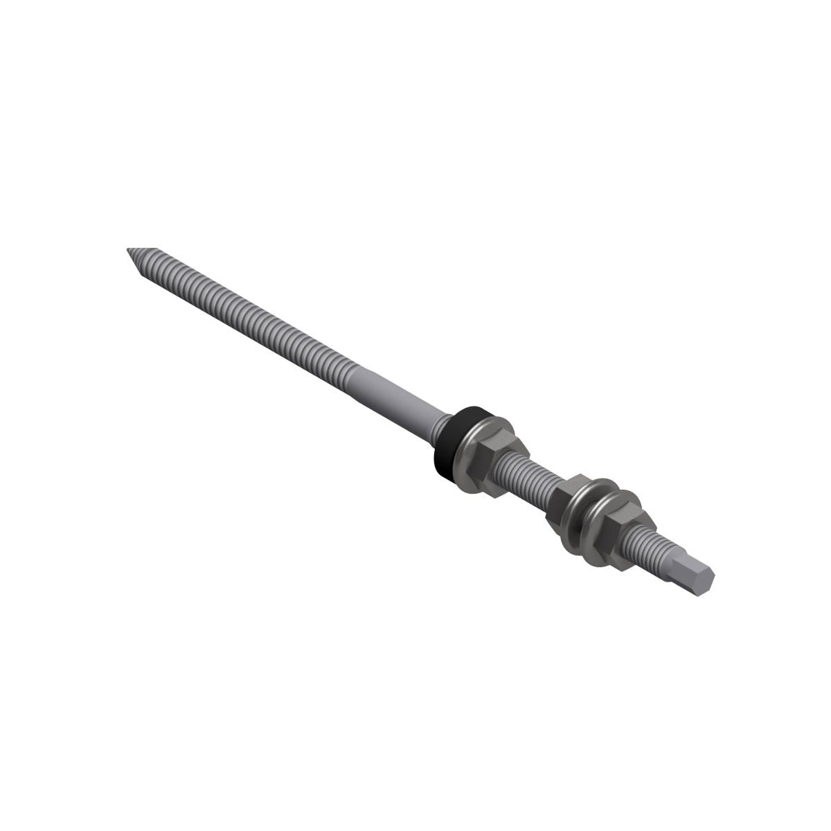Aerocompact Stockschraube M12x300 A2 SW9 - 90822212300