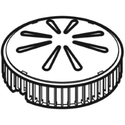 GEBERIT GE Pluvia Laubfang komplett mit Kiesring und Deckel – 359.561.00.1