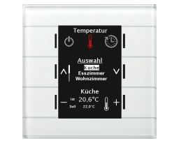 MDT KNX Glas Bedienzentrale Smart weiß – BE-GBZW.01