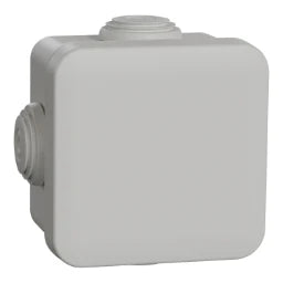 SCHNEIDER ELECTRIC Mureva BOX, Abzweigdose, 4 Tüllen Ø 20, 65x65x45mm – ENN05002
