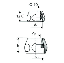 SCHELL SCHELL Konus Quetschverschraubung 1/2"x10mm – 26 509 06 99