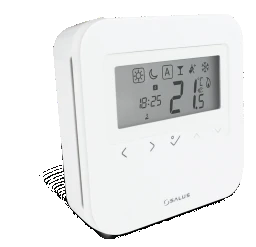 SALUS Digitales Raumthermostat program. 230V Autom. Heizen-Kühlen, CO-Eingang – 117500