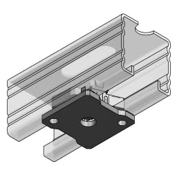 MEFA Stex Gewindeplatte GP 45, M8 gvz – 1280508