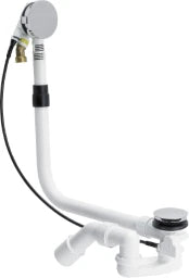 VIEGA Viega Ab-und Überlauf Multiplex Trio 6161.60 in 725mmxDN40/50 verchromt – 727 741