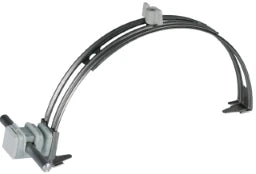 DEHN Dachleitungshalter verstellbar NIRO m. DEHNsnap H 16mm K-grau f. Rd 8mm – 204109